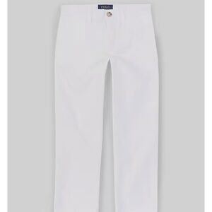 Polo by Ralph Lauren White Toddler Straight-Leg Pants